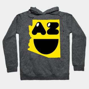 Arizona States of Happynes- Arizona Smiling Face Hoodie